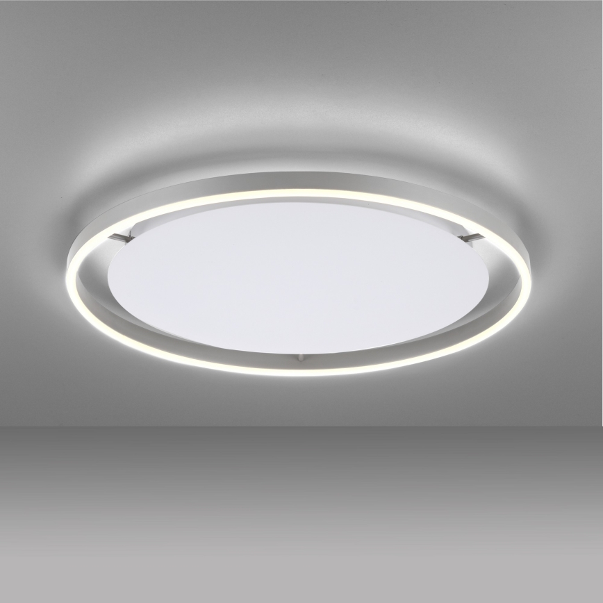 Leuchten Direkt 15392-95 - LED Prigušiva plafonjera RITUS LED/30W/230V mat krom