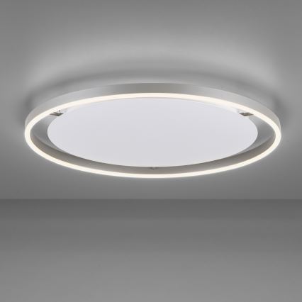 Leuchten Direkt 15392-95 - LED Prigušiva plafonjera RITUS LED/30W/230V mat krom