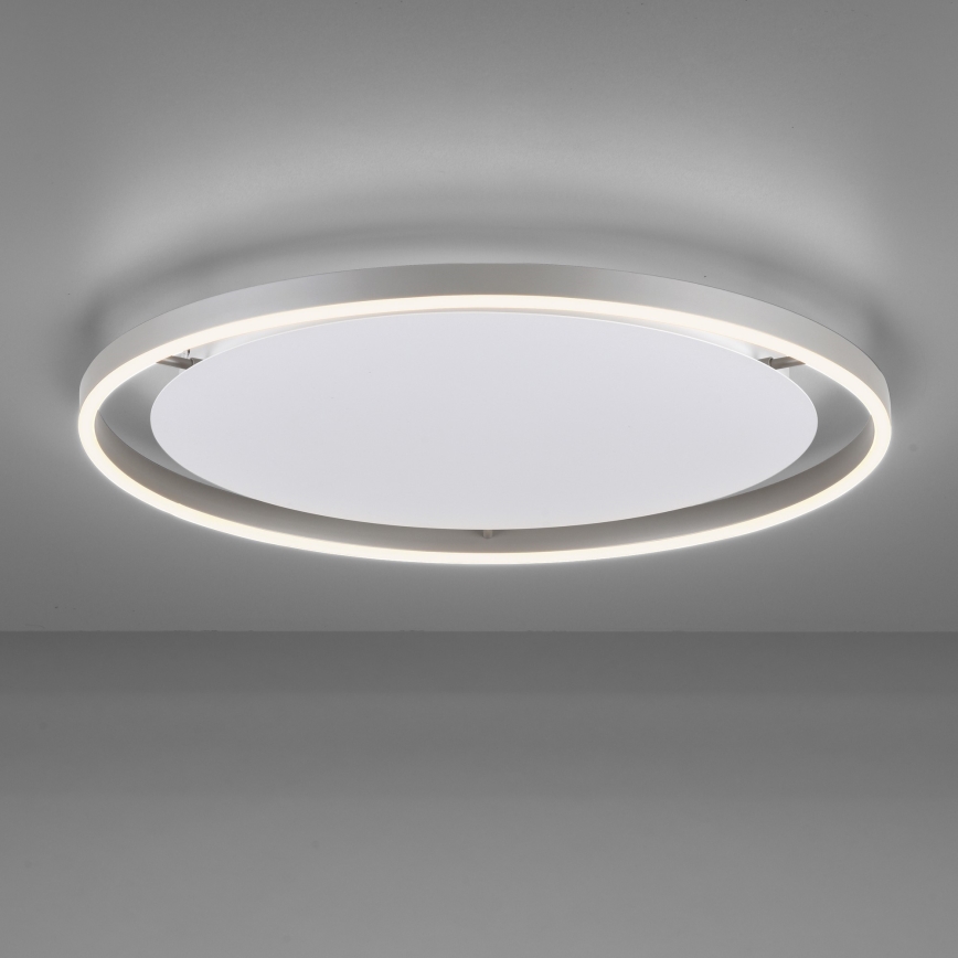 Leuchten Direkt 15392-95 - LED Prigušiva plafonjera RITUS LED/30W/230V mat krom