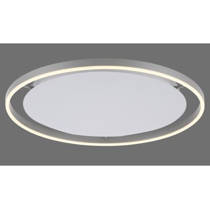 Leuchten Direkt 15392-95 - LED Prigušiva plafonjera RITUS LED/30W/230V mat krom