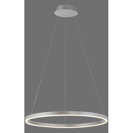Leuchten Direkt 15394-95 - LED Prigušivi luster na sajli RITUS LED/30W/230V mat krom