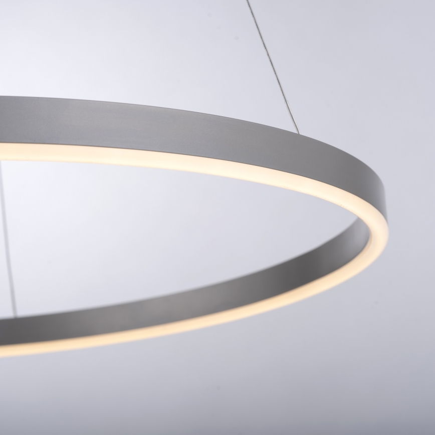 Leuchten Direkt 15394-95 - LED Prigušivi luster na sajli RITUS LED/30W/230V mat krom