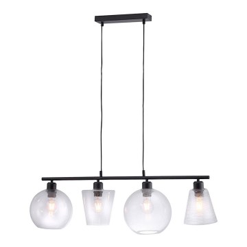 Leuchten Direkt 15400-18 - Viseći luster na kablu SOPHIE, 4xE27/40W/230V