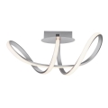Leuchten Direkt 15403-95 - LED prigušiva plafonski luster MARIA LED/16W/230V matni hrom