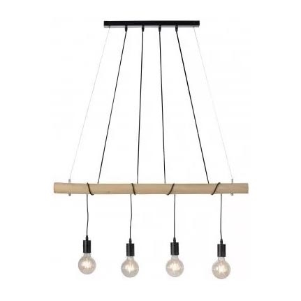 Leuchten Direkt 15505-18 - LED luster na sajli TERO 4xE27/60W/230V
