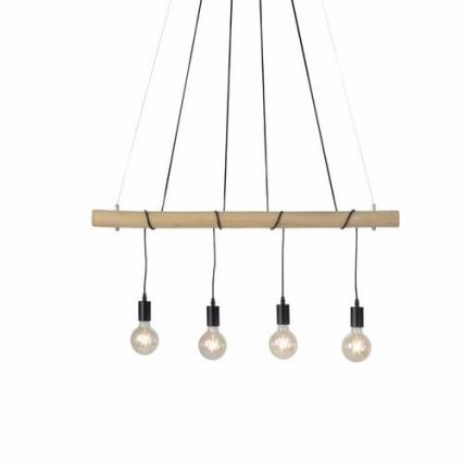 Leuchten Direkt 15505-18 - LED luster na sajli TERO 4xE27/60W/230V