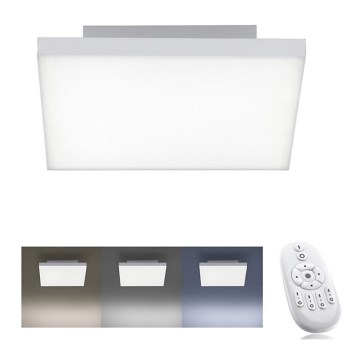 Leuchten Direkt 15550-16 - LED prigušiva plafonska svetiljka CANVAS LED/17W/230V + daljinski upravljač