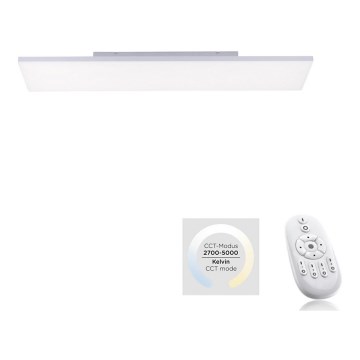 Leuchten Direkt 15553-16 - LED prigušiva plafonska svetiljka CANVAS LED/20W/230V + daljinski upravljač
