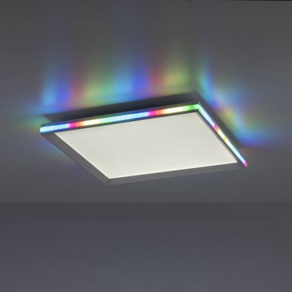 Leuchten Direkt 15556-16 - LED RGB prigušiva stropna svetiljka GALACTICA LED/32W/230V + daljinski upravljač