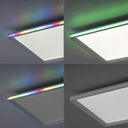 Leuchten Direkt 15556-16 - LED RGB prigušiva stropna svetiljka GALACTICA LED/32W/230V + daljinski upravljač