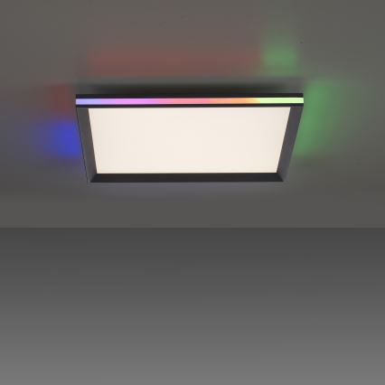 Leuchten Direkt 15556-18 - LED RGBW Prigušiva plafonjera GALACTICA LED/32W/230V 2700-5000K + Daljinski upravljač