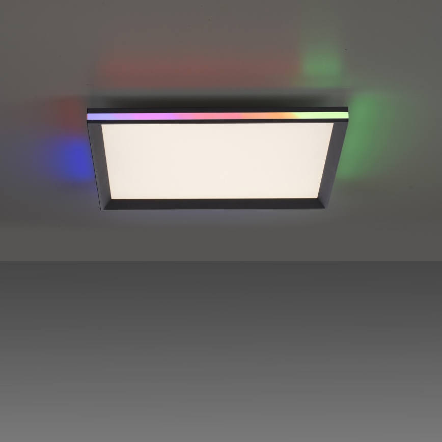 Leuchten Direkt 15556-18 - LED RGBW Prigušiva plafonjera GALACTICA LED/32W/230V 2700-5000K + Daljinski upravljač