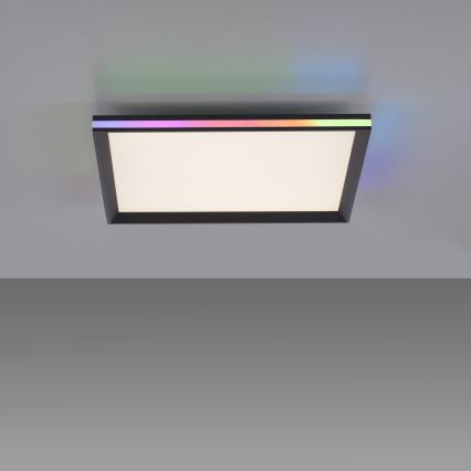 Leuchten Direkt 15556-18 - LED RGBW Prigušiva plafonjera GALACTICA LED/32W/230V 2700-5000K + Daljinski upravljač