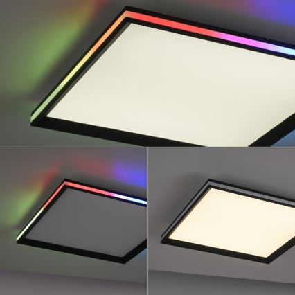 Leuchten Direkt 15556-18 - LED RGBW Prigušiva plafonjera GALACTICA LED/32W/230V 2700-5000K + Daljinski upravljač
