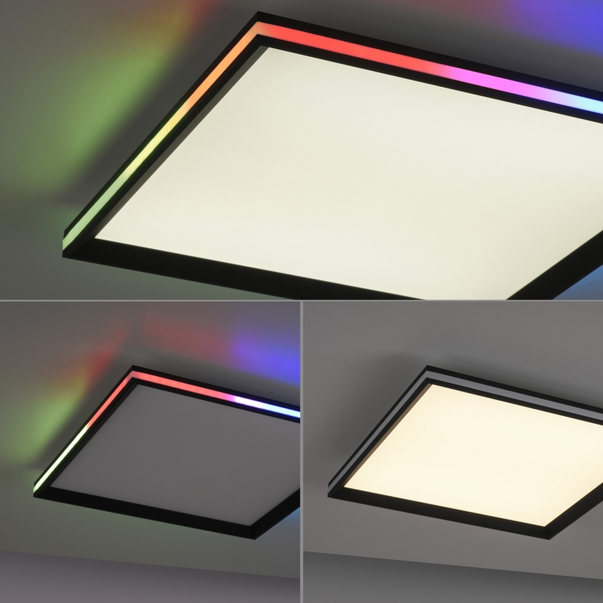 Leuchten Direkt 15556-18 - LED RGBW Prigušiva plafonjera GALACTICA LED/32W/230V 2700-5000K + Daljinski upravljač