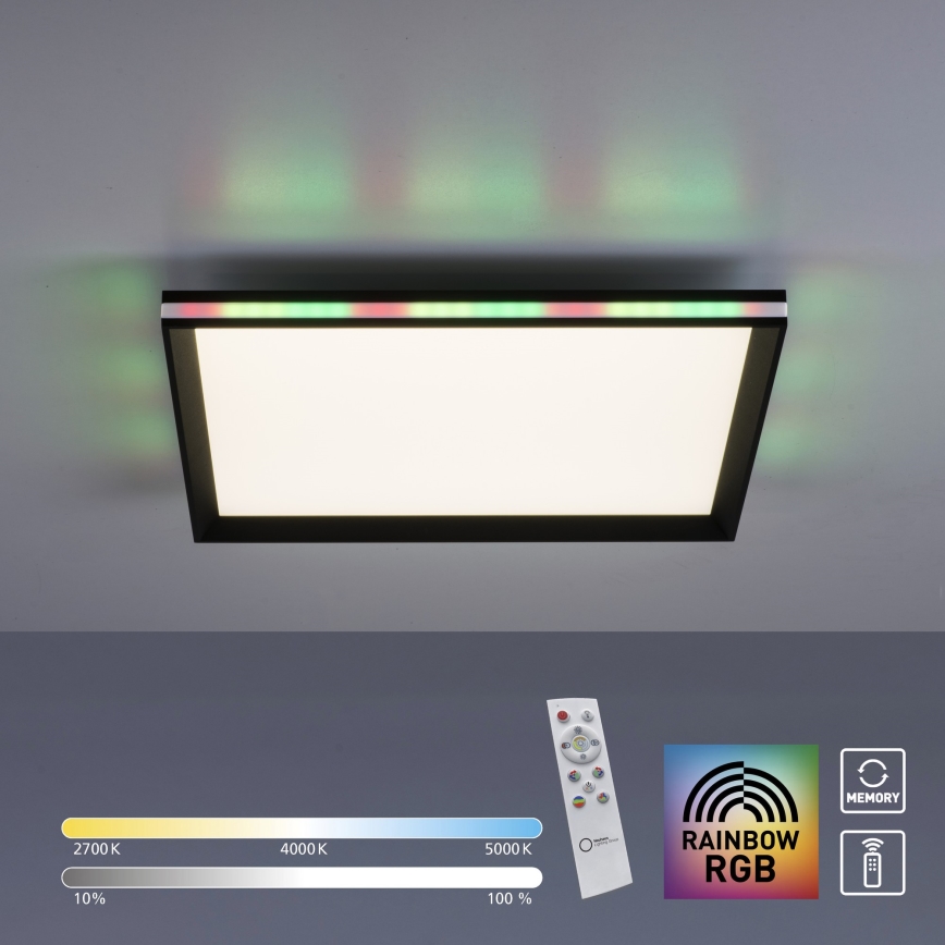 Leuchten Direkt 15556-18 - LED RGBW Prigušiva plafonjera GALACTICA LED/32W/230V 2700-5000K + Daljinski upravljač