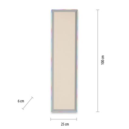 Leuchten Direkt 15557-16 - LED RGB prigušiva plafonska svetiljka GALACTICA LED/40W/230V + daljinski upravljač