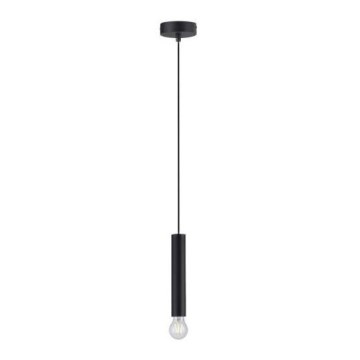 Leuchten Direkt 15617-18 - Luster na sajli BRUNA 1xE27/60W/230V crno