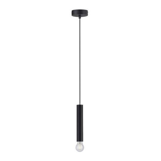 Leuchten Direkt 15617-18 - Luster na sajli BRUNA 1xE27/60W/230V crno