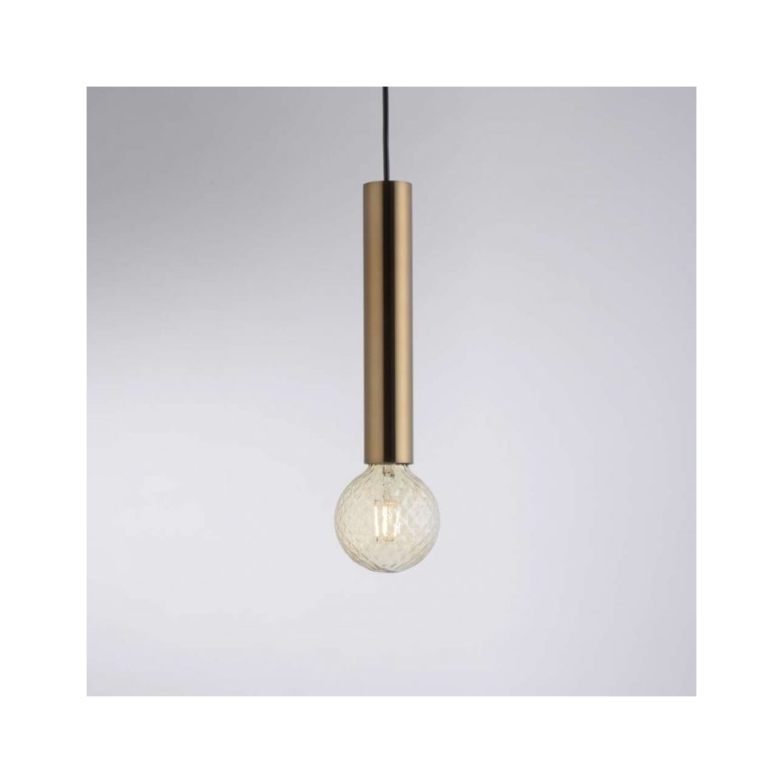 Leuchten Direkt 15618-60 - Luster na sajli BRUNA 3xE27/60W/230V mesing