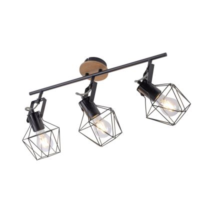 Leuchten Direkt 15673-78 - Reflektorska lampa JARO 3xE27/60W/230V