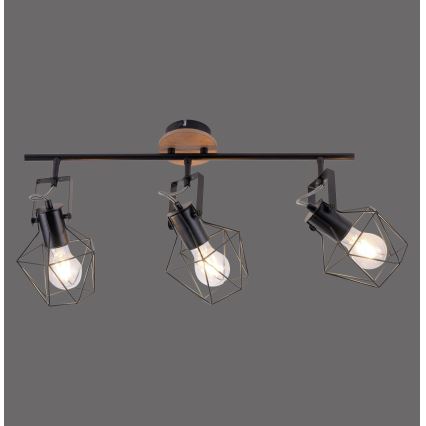 Leuchten Direkt 15673-78 - Reflektorska lampa JARO 3xE27/60W/230V