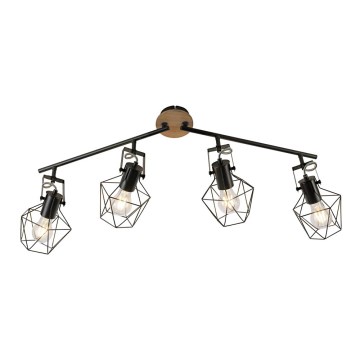 Leuchten Direkt 15674-78 - Reflektorska lampa JARO 4xE27/60W/230V