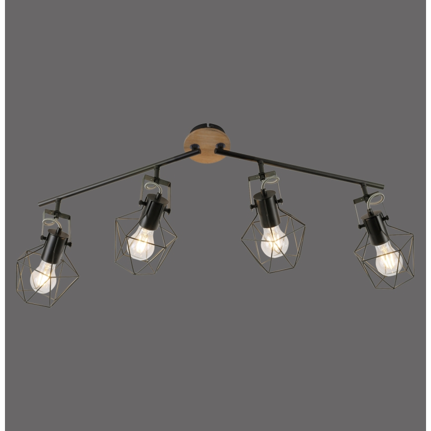 Leuchten Direkt 15674-78 - Reflektorska lampa JARO 4xE27/60W/230V