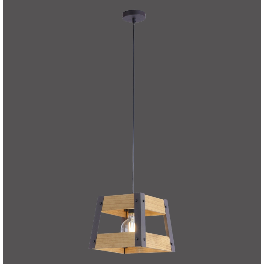 Leuchten Direkt 15720-79 - Luster na sajli CRATE 1xE27/60W/230V