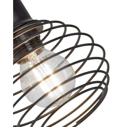 Leuchten Direkt 15921-79 - Zidna reflektorska lampa EUGEN 1xE14/40W/230V hrast