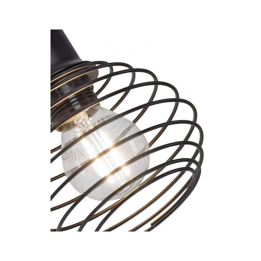 Leuchten Direkt 15921-79 - Zidna reflektorska lampa EUGEN 1xE14/40W/230V hrast