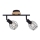 Leuchten Direkt 15922-79 - Reflektorska lampa EUGEN 2xE14/40W/230V hrast
