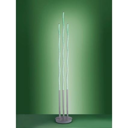 Leuchten Direkt 16268-55 - LED RGB Prigušiva podna lampa WAVE LED/31W/230V + Daljinski upravljač
