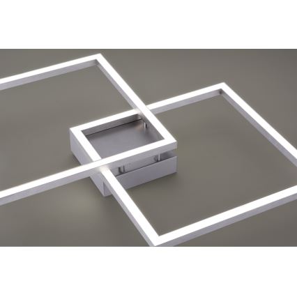 Leuchten Direkt 16429-55 - LED RGB prigušiva plafonska lampa LOLA 2xLED/12,5W/230V Tuya + daljinski upravljač