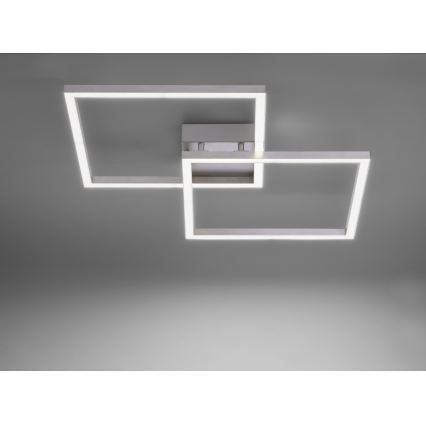 Leuchten Direkt 16429-55 - LED RGB prigušiva plafonska lampa LOLA 2xLED/12,5W/230V Tuya + daljinski upravljač