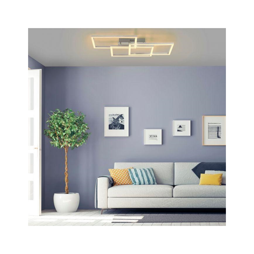 Leuchten Direkt 16431-55 - LED RGB Prigušivi nadgradni luster MAXI LED/27W/230V + daljinski upravljač