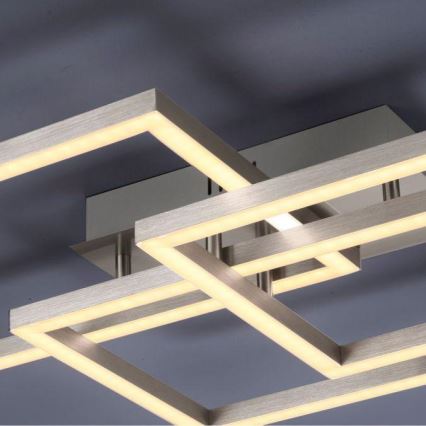 Leuchten Direkt 16431-55 - LED RGB Prigušivi nadgradni luster MAXI LED/27W/230V + daljinski upravljač