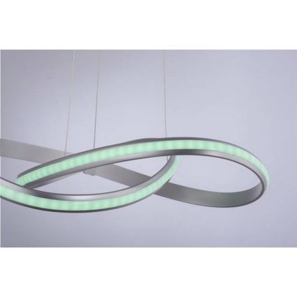Leuchten Direkt 18432-55-LED RGB Prigušivi luster na sajli MELINDA LED/28W/230V