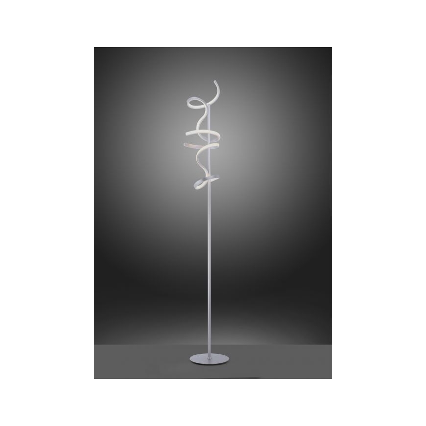 Leuchten Direkt 19031-21 - LED Prigušiva podna lampa CURLS LED/20W/230V