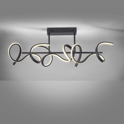 Leuchten Direkt 19032-18 - LED luster sa prigušiva na šipci CURLS 3xLED/25,8W/230V