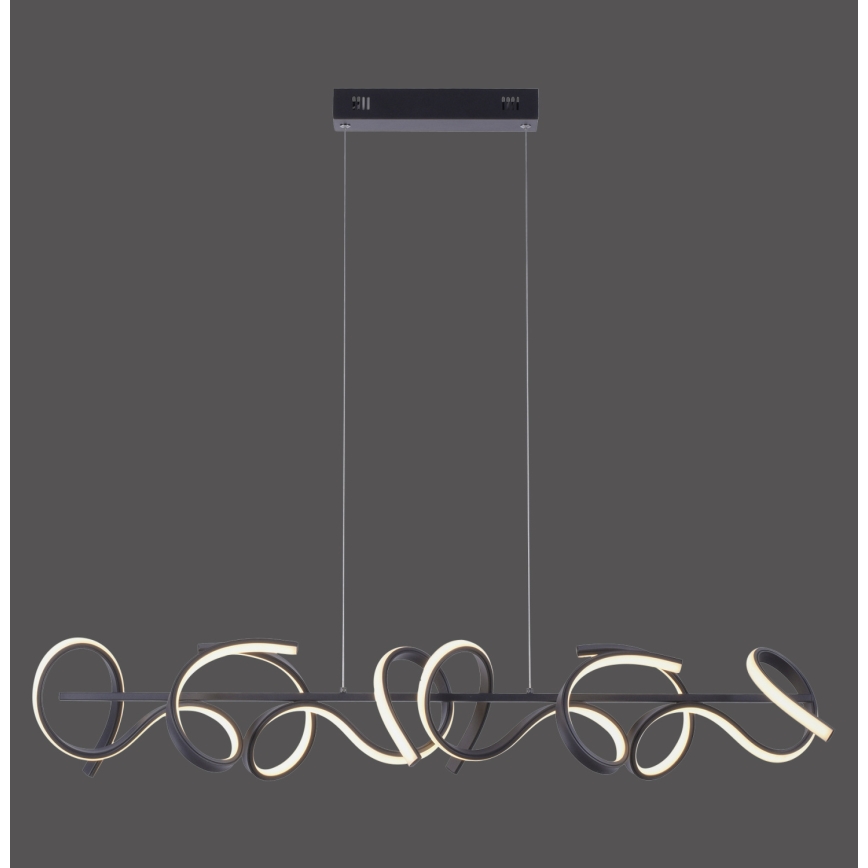 Leuchten Direkt 19033-18 - LED Prigušivi luster na sajli CURLS 4xLED/10,2W/230V