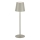 Leuchten Direkt 19250-40 - LED Spoljašnja prigušiva punjiva stona lampa EURIA LED/3W/5V 2600 mAh IP54 sivo