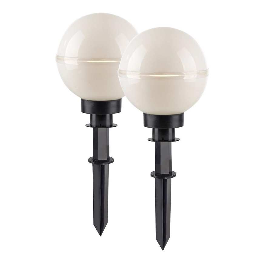 Leuchten Direkt 19322-16-2 - Set 2x Spoljašnja lampa 1xE27/40W/230V pr. 20 cm IP44