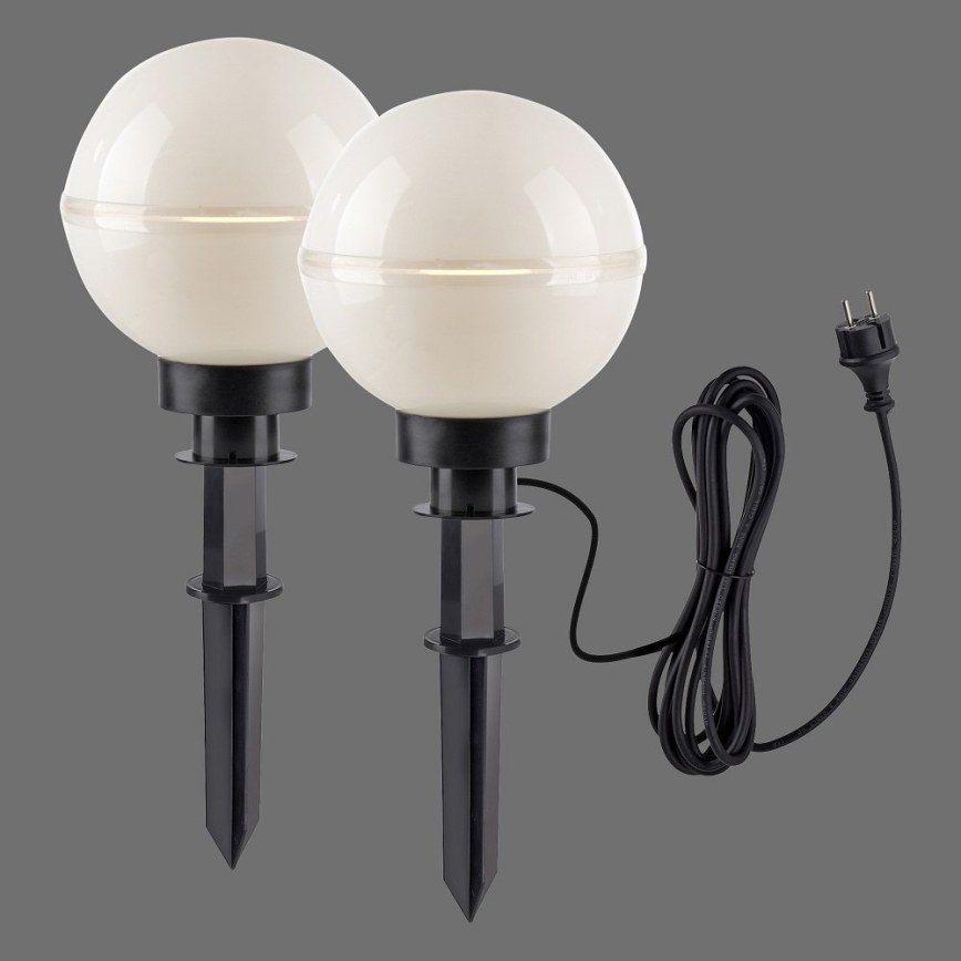 Leuchten Direkt 19322-16-2 - Set 2x Spoljašnja lampa 1xE27/40W/230V pr. 20 cm IP44
