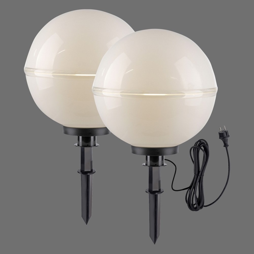 Leuchten Direkt 19324-16-2 - Set 2x Spoljašnja lampa 1xE27/40W/230V pr. 40 cm IP44