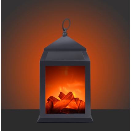 Leuchten Direkt 86220-18 - LED dekorativna lanterna CHIMNEY LED/0,6W/3xAAA