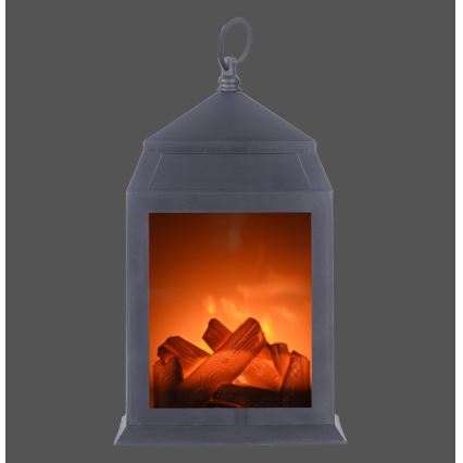 Leuchten Direkt 86220-18 - LED dekorativna lanterna CHIMNEY LED/0,6W/3xAAA