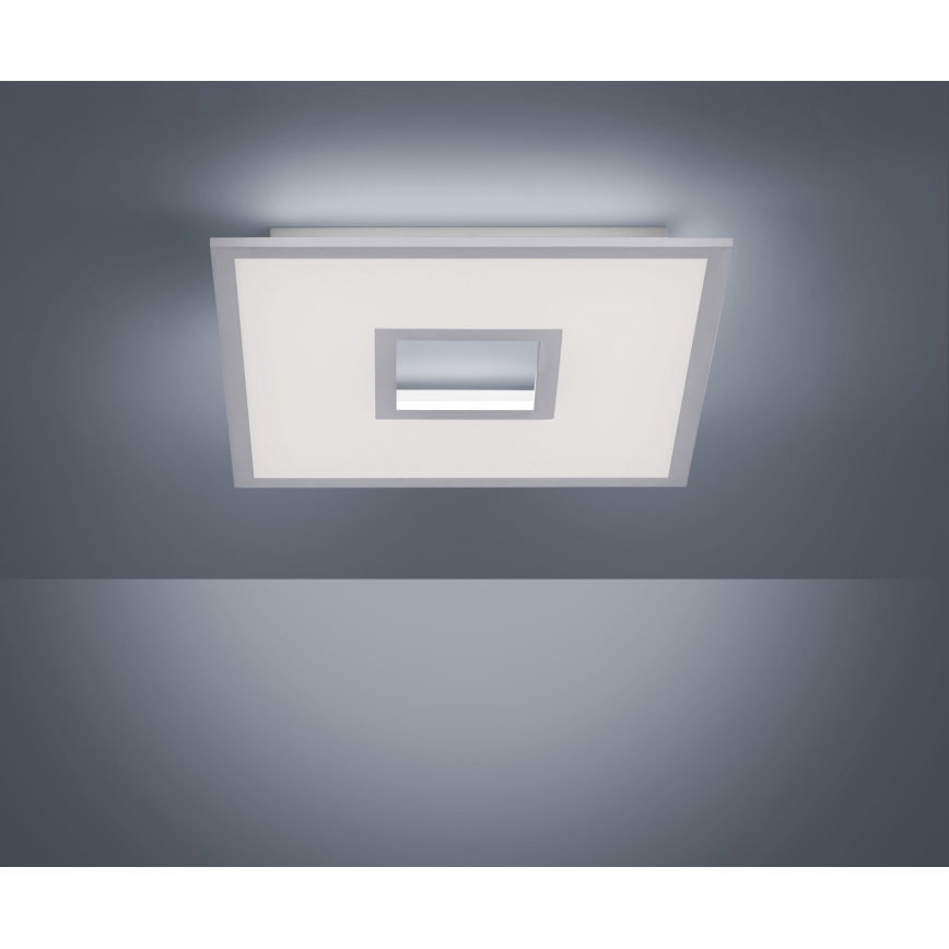 Leuchten Direkt 11645-16 - LED RGB Prigušiva plafonjera RECESS LED/22,5W/230V + LED/5W + Daljinski upravljač