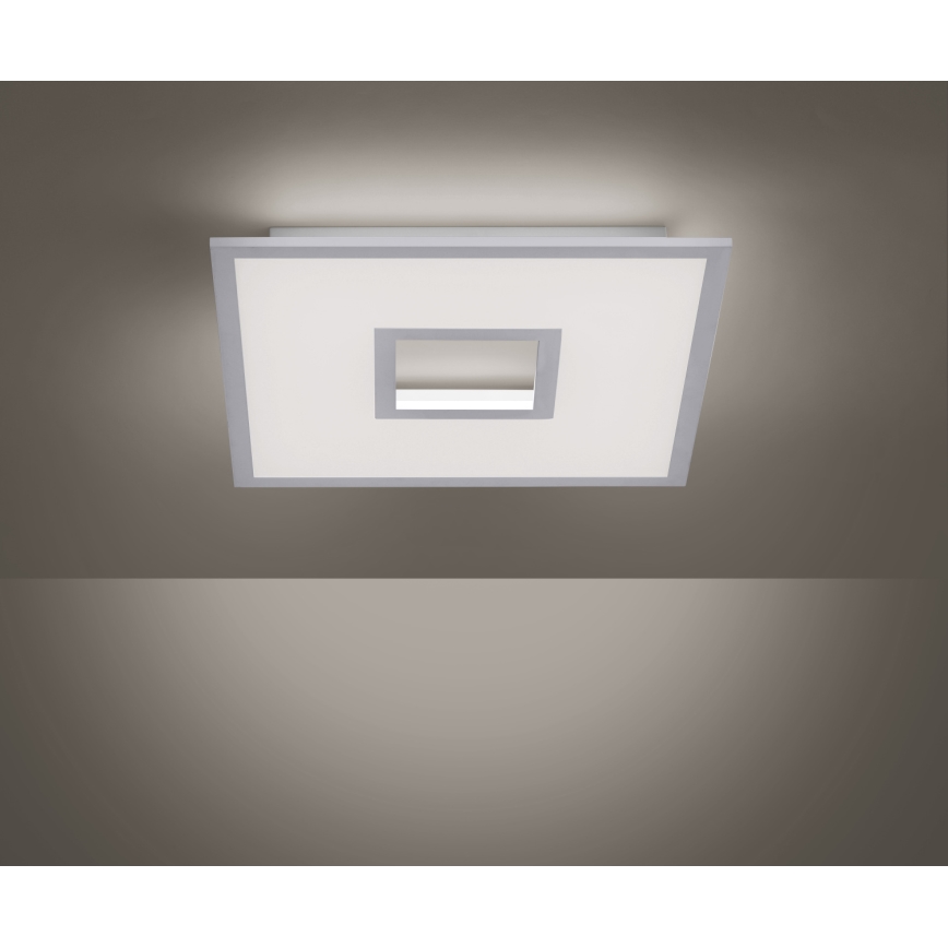 Leuchten Direkt 11645-16 - LED RGB Prigušiva plafonjera RECESS LED/22,5W/230V + LED/5W + Daljinski upravljač
