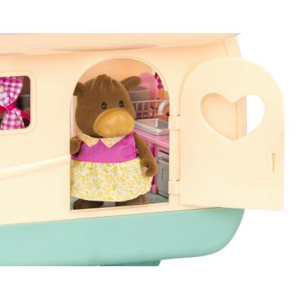 Li'l Woodzeez - Igrački set HAPPY CAMPER za kampovanje